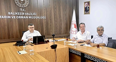 Balıkesir İl Tarım ve Orman Müdürlüğü'nden Çevrimiçi Toplantı