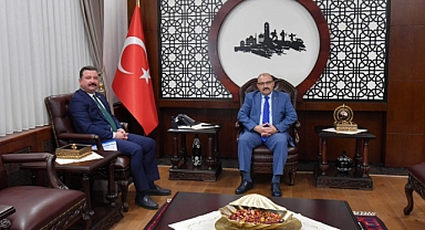 Balıkesir Milletvekili Ekrem Gökay Yüksel'den Vali İsmail Ustaoğlu'na Ziyaret