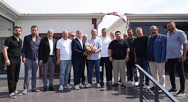Balıkesirspor’dan Bandırmaspor'a Dostane Ziyaret