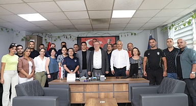 Başkan Mehmet Ertaş'tan Zabıta Haftası Ziyareti