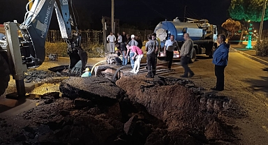 BASKİ’den Gönen İlçesinde Arıza Çalışmaları Devam Ediyor