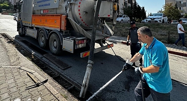 BASKİ'den Yağmur Suyu Mazgalları İçin Temizlik ve Bakım Çalışmaları