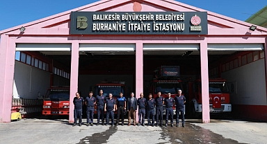 Burhaniye Belediye Başkan Vekili Tarık Erdil, İtfaiye Haftası’nı Kutladı