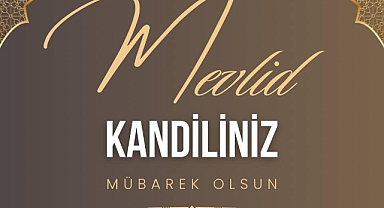 Edremit Belediye Başkanı Mehmet Ertaş'tan Mevlid Kandili Mesajı