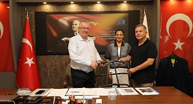 Edremit Belediye Başkanı Mehmet Ertaş'tan Özden ve İsmail Certel'e Teşekkür