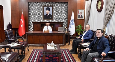 Elfa Elektrik Yönetim Kurulu Başkanı Fatih Yıldırım'dan Vali İsmail Ustaoğlu'na Ziyaret