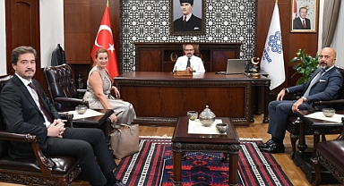 Galner Gıda ve İskefe Holding'den Vali Ustaoğlu'na Ziyaret