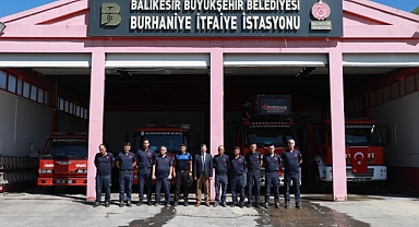 İtfaiye Haftası'nda Anlamlı Ziyaret