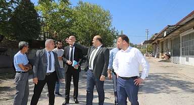 İvrindi Sanayi Sitesinde İncelemeler Yapıldı