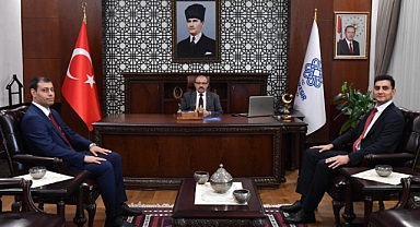 Kaymakam Adaylarından Vali İsmail Ustaoğlu'na Ziyaret