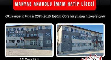 Manyas Anadolu İmam Hatip Lisesi Yeni Binasıyla Eğitimde