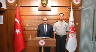 Vali İsmail Ustaoğlu'ndan MSB Balıkesir İnşaat Emlak Bölge Başkanı Tayfur Yener'e Ziyaret