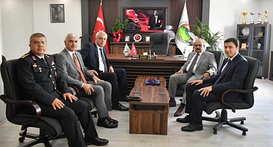 Vali İsmail Ustaoğlu'ndan Savaştepe Belediye Başkanlığı'na Ziyaret