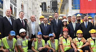 Vali İsmail Ustaoğlu ve Bakan Alparslan Bayraktar, Bigadiç Granül Bor Üretim Tesisi’nde İncelemelerde Bulundu