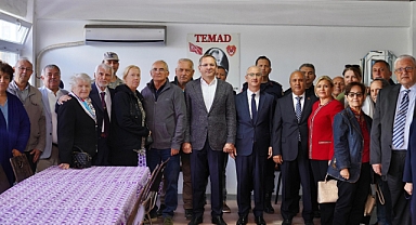 Ayvalık Belediye Başkanı Mesut Ergin, 17 Ekim Dünya Astsubaylar Günü'nü Kutladı