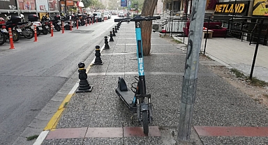 Balıkesir’de Elektrikli Scooter Sorunu