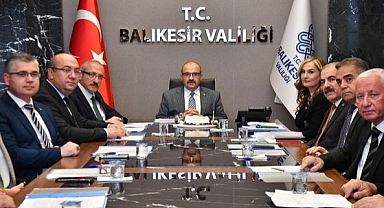 Balıkesir’de İl Hıfzıssıhha Kurulu, Vali İsmail Ustaoğlu Başkanlığında Toplandı