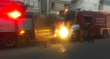 Balıkesir'de Korkutan Yangın: Bir Vatandaş Dumandan Etkilendi