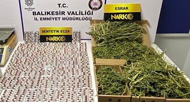 Balıkesir Emniyeti Narkotik Operasyonlarında Başarı Sağladı