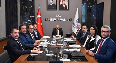 Balıkesir OSB Yönetim Kurulu Toplantısı Vali Ustaoğlu Başkanlığında Yapıldı