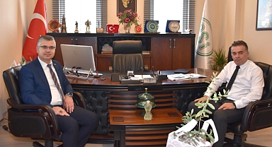 Balıkesir Tarım ve Orman İl Müdürü Erkan Alkan, DSi 25. Bölge Müdürlüğü'ne Ziyarette Bulundu