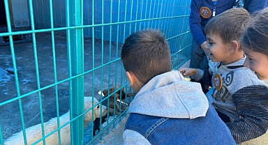 Bandırma Belediye Başkan Vekili Murat Karakoyun, Türkan Saylan Kreşi Öğrencileri ile Barınakta Buluştu