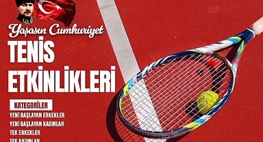 Bandırma Belediyesi Cumhuriyet Coşkusunu Tenisle Kutluyor!