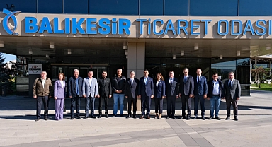 Bandırma Ticaret Odası'ndan Balıkesir Ticaret Odası’na Ziyaret