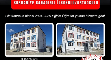 Burhaniye Bahadınlı Okulu Yeni Binayla Eğitim Hayatına Merhaba Dedi!
