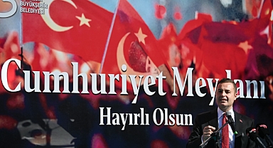 Cumhuriyet Bayramında Cumhuriyet Meydanı Açıldı