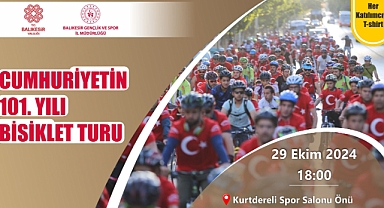 Cumhuriyetin 101. Yılı Bisiklet Turu İçin Davet