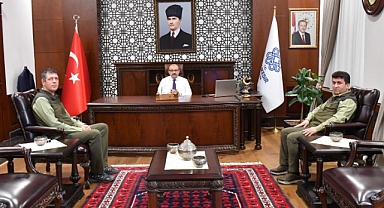 Doğa Koruma ve Milli Parklar 2. Bölge Müdürü Hacı Ahmet Çiçek’ten Vali İsmail Ustaoğlu’na Ziyaret