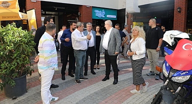 Edremit Belediye Başkanı Mehmet Ertaş'tan Esnaf Ziyareti: Sorunlar Yerinde Tespit Edildi