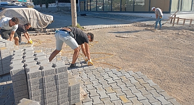 Edremit Belediyesi, Gazicelal Mahallesi’nde Yol Yapım Çalışmalarına Devam Ediyor