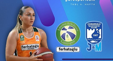 Edremit Belediyesi Gürespor, J&M Çanakkale Belediyespor’u Ağırlıyor