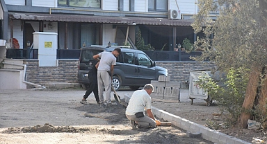 Edremit Belediyesi, Kadıköy Mahallesi'nde Yol Yapım Çalışmalarına Başladı