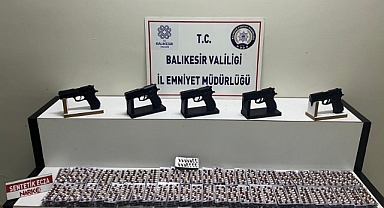 Edremit'te Narkotik Operasyonu: Silah ve Uyuşturucuya geçit yok