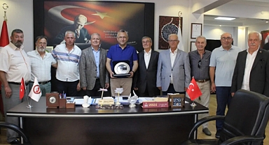 Eski Belediye Başkanları, Susurluk Belediye Başkanı Semizel’i Ziyaret Etti