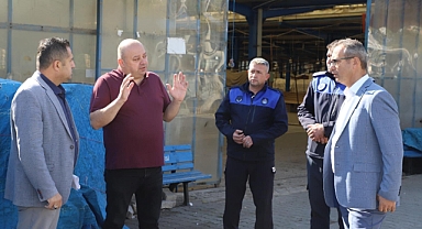 Gönen Belediyesi’nden Kapalı Pazaryeri İçin Önemli İncelemeler