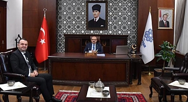 Hicri Ercili Grup Şirketleri Yönetim Kurulu Başkanı Murat Ercili, Vali Ustaoğlu’nu Ziyaret Etti