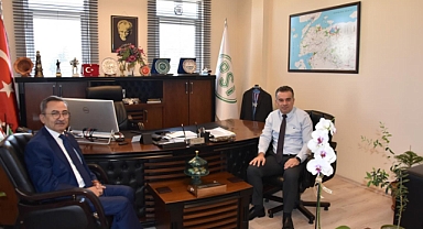Müftü Yaşar'dan DSİ Müdürü Çubukcu'ya Anlamlı Ziyaret