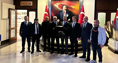 Muhtarlar Günü Kutlamaları İçin Vali Yardımcısı Hulusi Doğan'a Ziyaret