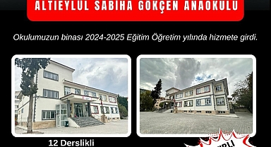 Sabiha Gökçen Anaokulu Yeni Binasıyla Eğitime Kapılarını Açtı