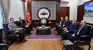 Sanayi ve Teknoloji Bakanlığı, Sanayi Genel Müdürü Prof. Dr. İlker Murat Ar, Vali İsmail Ustaoğlu'nu Ziyaret Etti