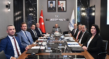 Vali İsmail Ustaoğlu Başkanlığında BALOSB Yönetim Kurulu Toplantısı Gerçekleştirildi