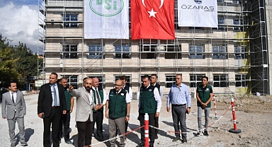 Vali İsmail Ustaoğlu, DSİ 25. Bölge Müdürlüğü Yeni Hizmet Binasında İncelemelerde Bulundu