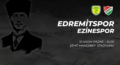 1966 Edremitspor, Ezinespor’u Ağırlıyor