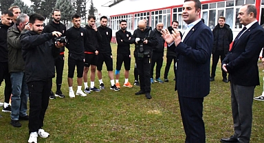 Ahmet Akın’dan Balıkesirspor’a Destek Ziyareti