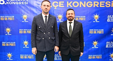 AK Parti Balıkesir İl Başkanı Aydemir, Susurluk'ta 8. Olağan İlçe Kongresi’ni Gerçekleştirdi