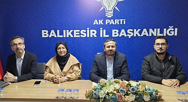 AK Parti Balıkesir İl Başkanlığı’nda Haftalık Yönetim Kurulu Toplantısı Gerçekleştirildi